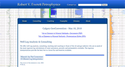 Desktop Screenshot of everett-petrophysics.com